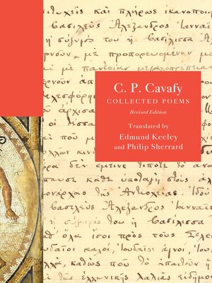 cover image of C.P. Cavafy